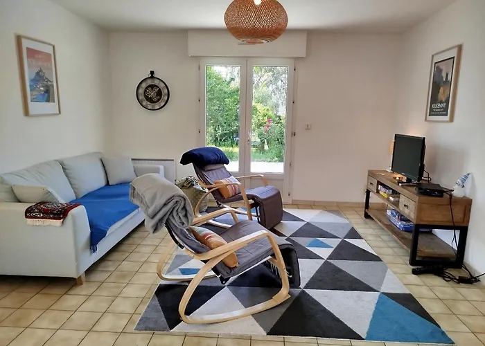 Les Coccinelles En Baie Du Mont St Michel Prázdninový dům Dragey